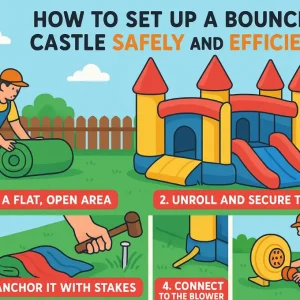 How to Set Up a Bouncing Castle Safely and Efficiently
