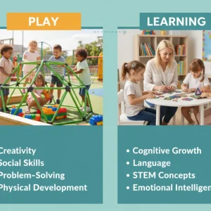 The Link Between Play and Learning in Kids Play Areas