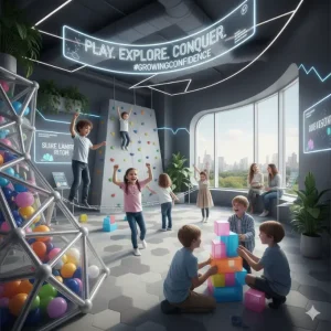 Why Playtime in Kids Play Areas Improves Confidence