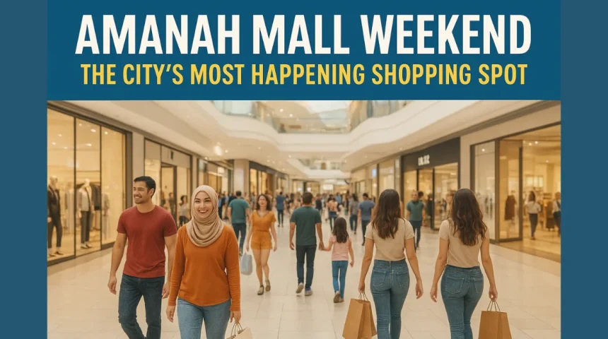 Amanah Mall Weekend: The City’s Most Happening Shopping Spot