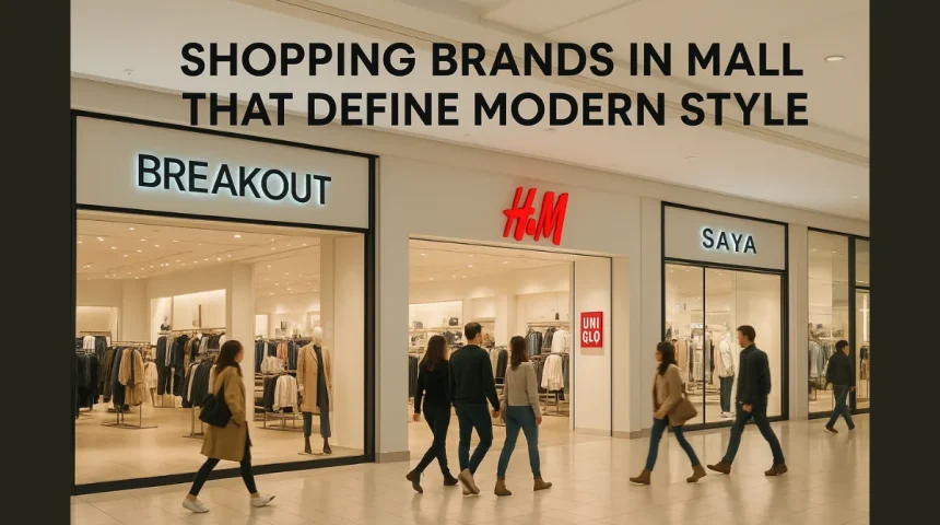 Shopping Brands in Mall That Define Modern Style