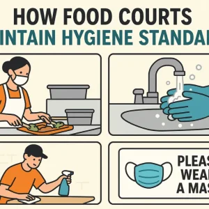 How Food Courts Maintain Hygiene Standards