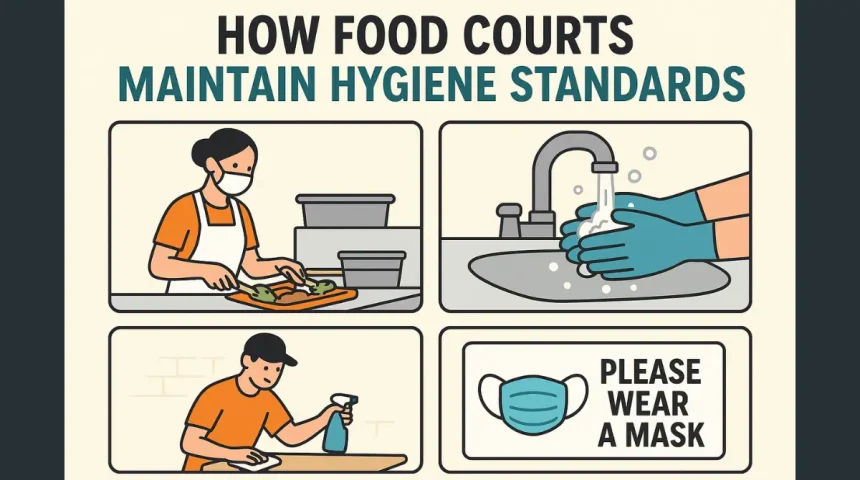 How Food Courts Maintain Hygiene Standards