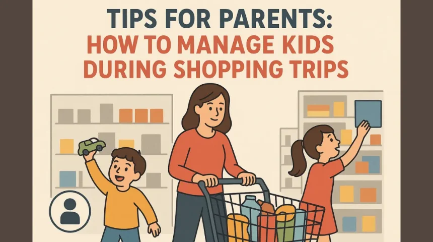 Tips for Parents: How to Manage Kids During Shopping Trips