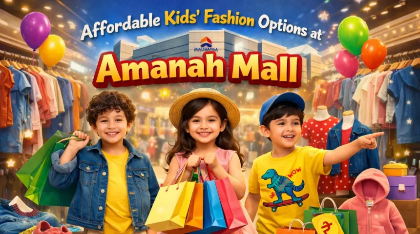 Affordable Kids’ Fashion Options at Amanah Mall