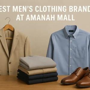 Best Men’s Clothing Brands at Amanah Mall