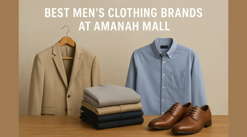 Best Men’s Clothing Brands at Amanah Mall
