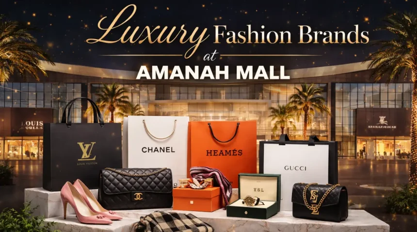 Luxury Fashion Brands at Amanah Mall