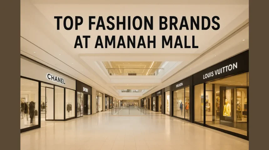 Find Top Fashion Brands at Amanah Mall