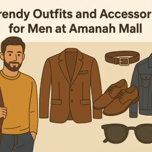 Trendy Outfits and Accessories for Men at Amanah Mall