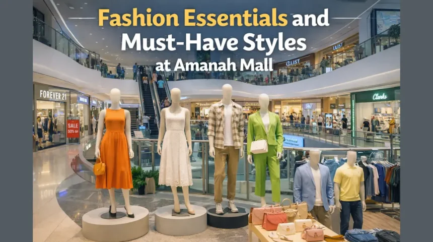 Fashion Essentials and Must-Have Styles at Amanah Mall