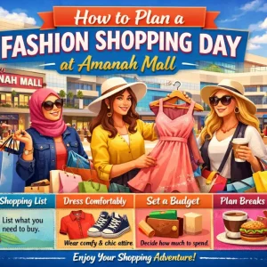 How to Plan a Fashion Shopping Day at Amanah Mall