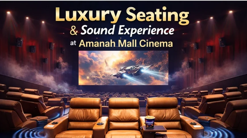 Luxury Seating & Sound Experience at Amanah Mall Cinema