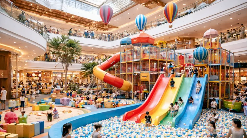 Play Areas in Malls: Entertainment for Kids While You Shop
