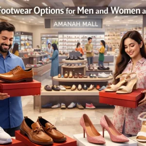 Stylish Footwear Options for Men and Women at Amanah Mall