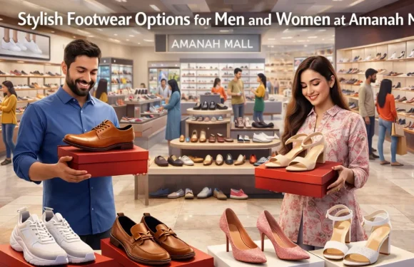 Stylish Footwear Options for Men and Women at Amanah Mall