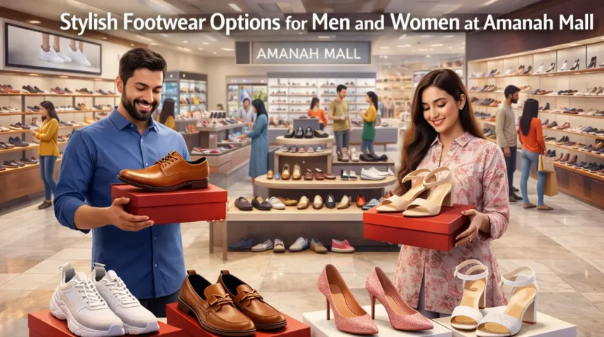 Stylish Footwear Options for Men and Women at Amanah Mall